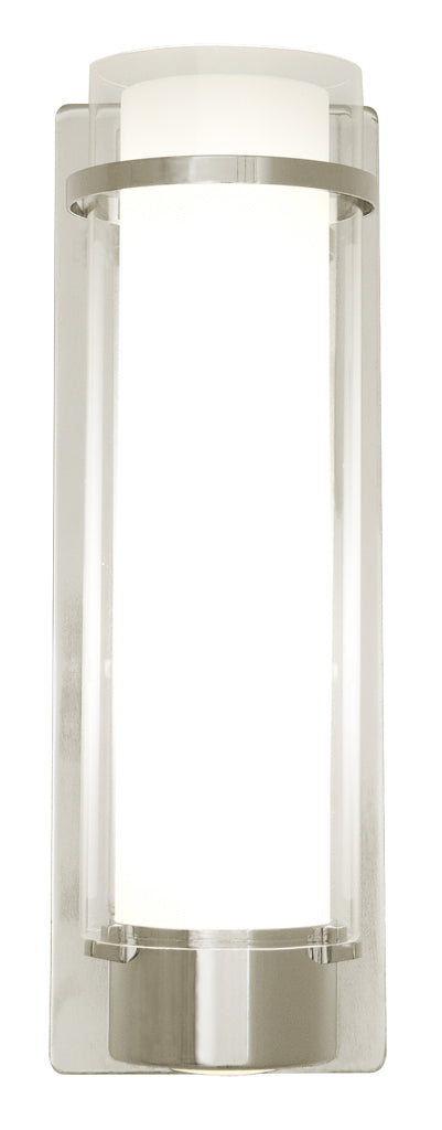 DVI Canada - DVP9063BN-OP - One Light Wall Sconce - Essex - Buffed Nickel w/Half Opal Glass
