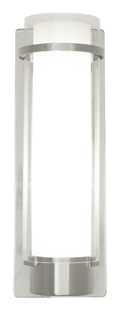 DVI Canada - DVP9063CH-OP - One Light Wall Sconce - Essex - Chrome w/Half Opal Glass
