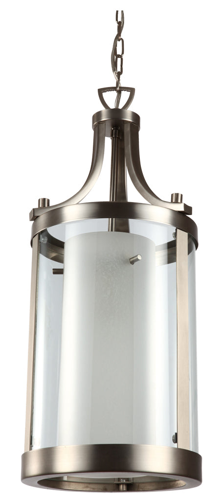DVI Canada - DVP9011BN-OP - Two Light Pendant - Essex - Buffed Nickel w/Half Opal Glass