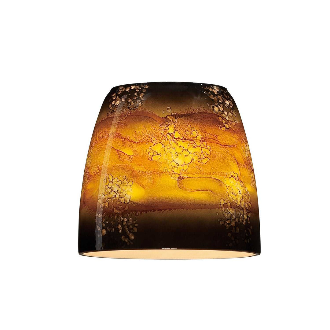 Pendant Glass Glass Shade in Moroccan Black Kendal Canada