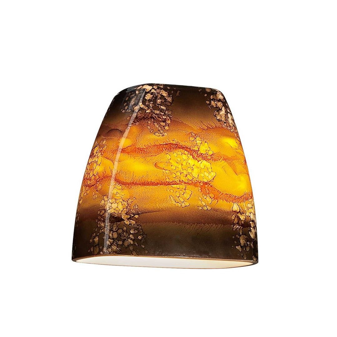 Pendant Glass Glass Shade in Moroccan Black Kendal Canada