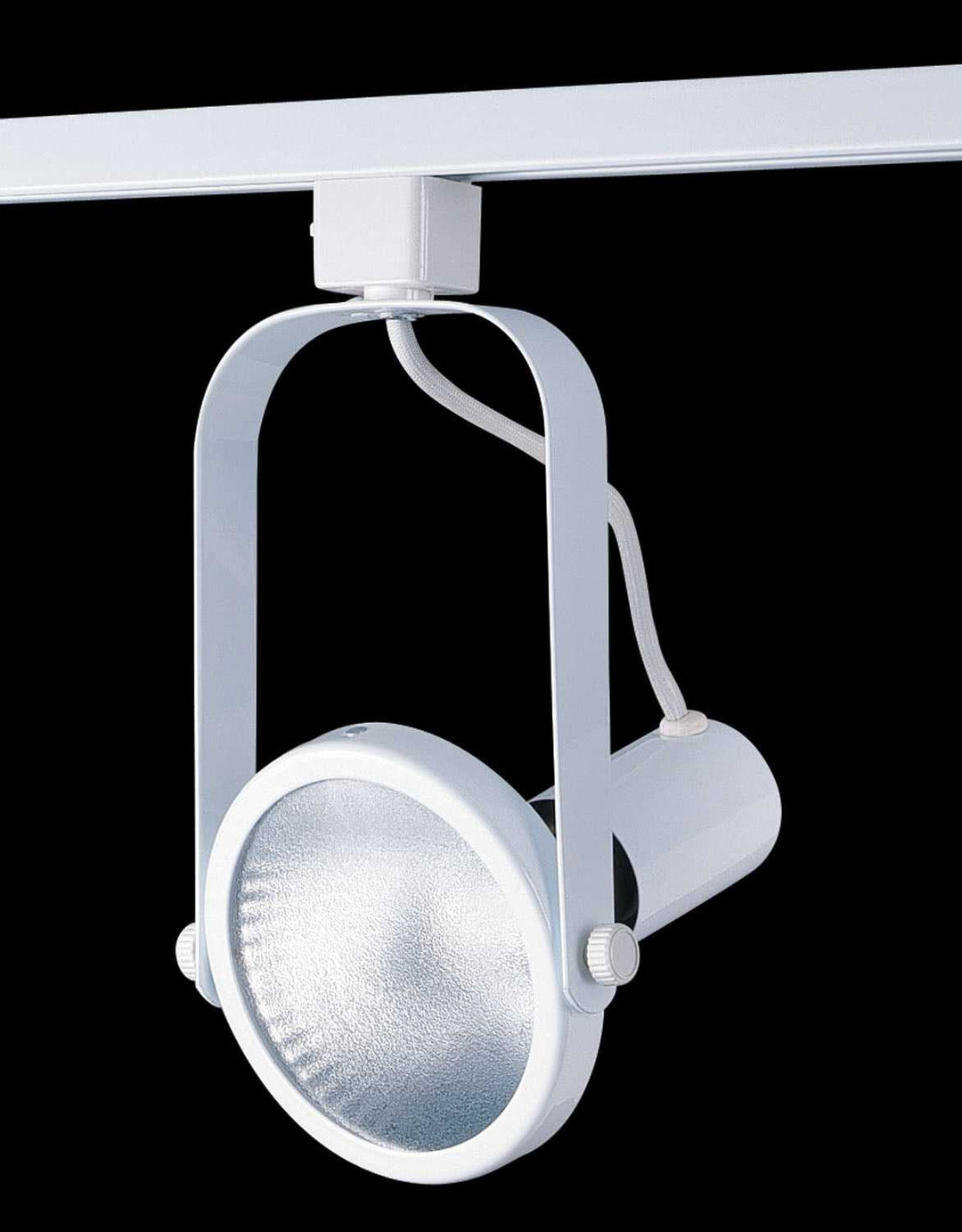 Track Cylinder One Light Gimbal Track in White Kendal Canada