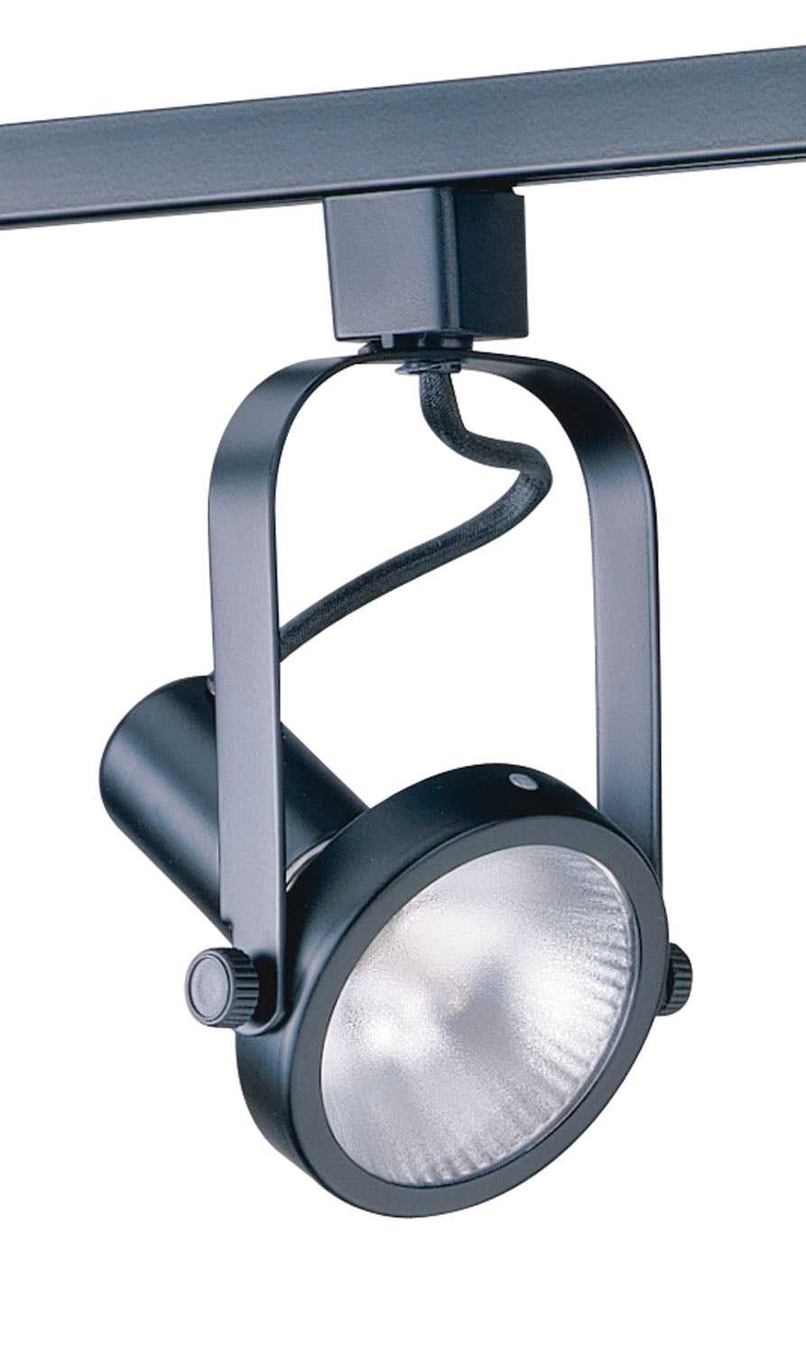 Track Cylinder One Light Gimbal Track in Black Kendal Canada