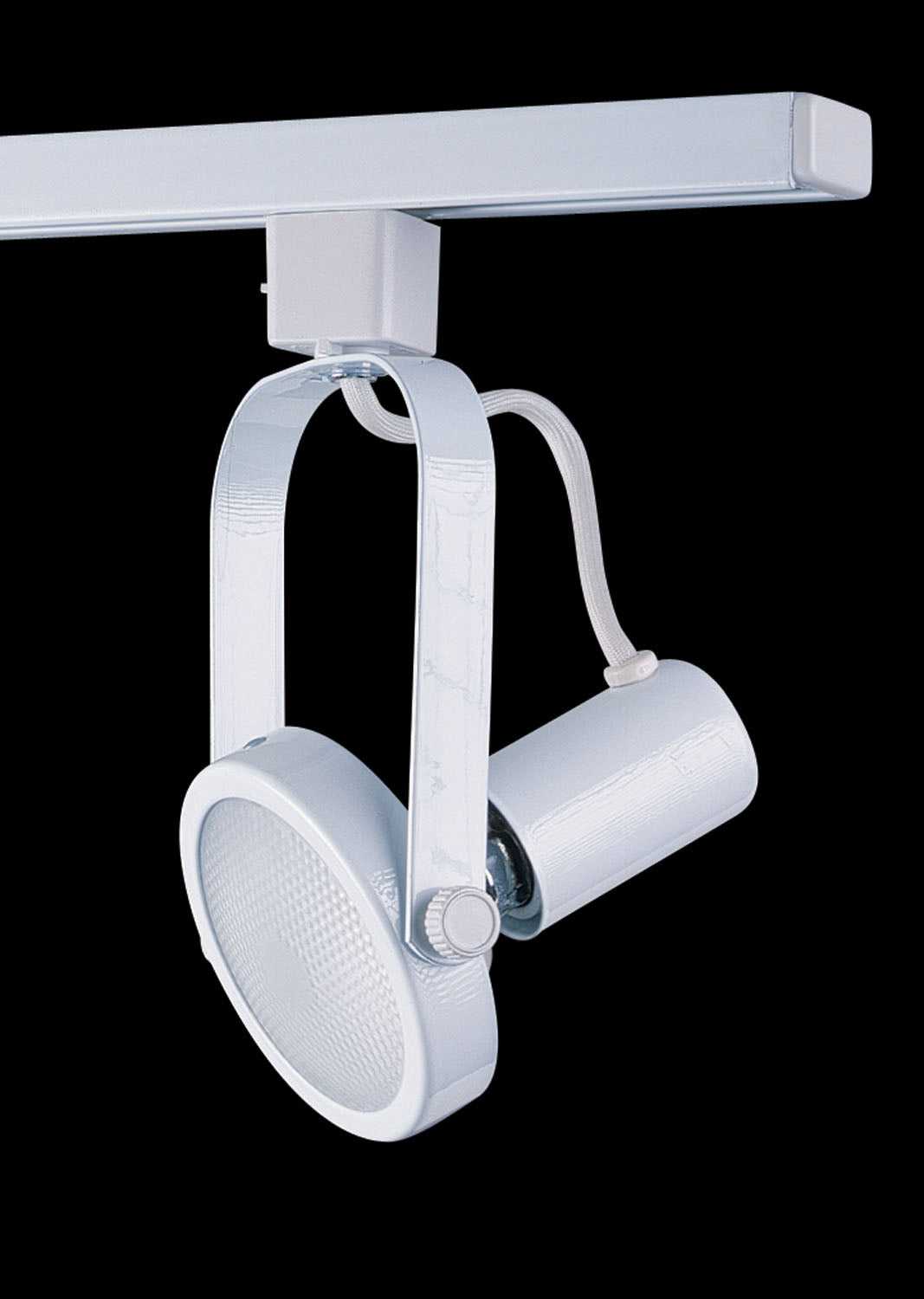 Track Cylinder One Light Gimbal Track in White Kendal Canada