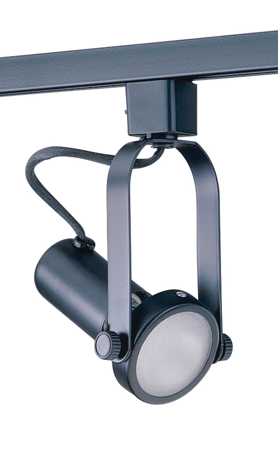 Track Cylinder One Light Gimbal Track in Black Kendal Canada