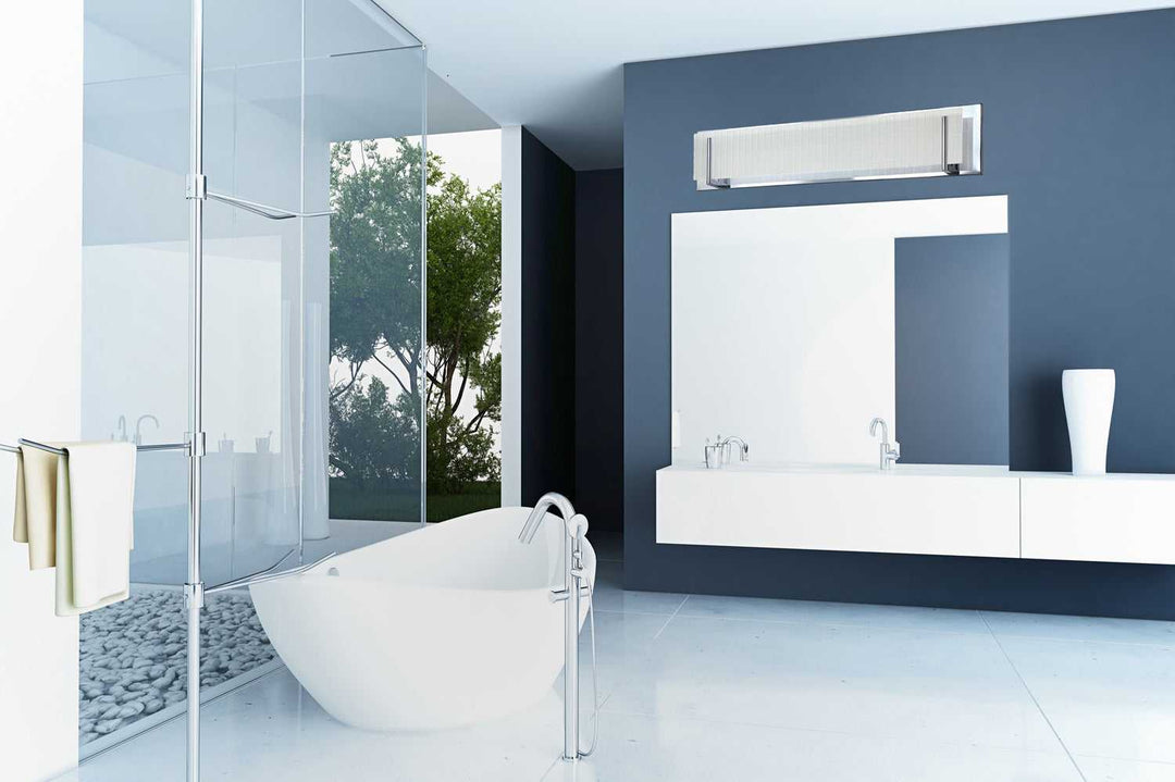 Aurora Four Light Bath in Chrome Kendal Canada