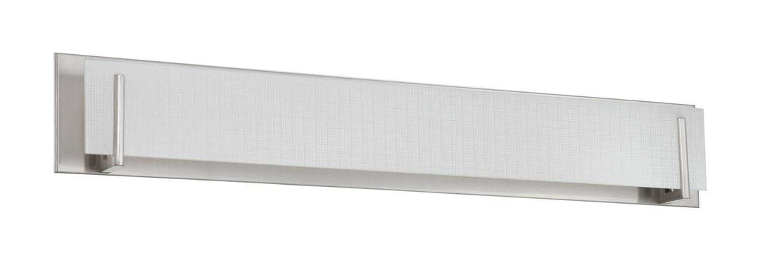 Aurora Seven Light Bath in Satin Nickel Kendal Canada