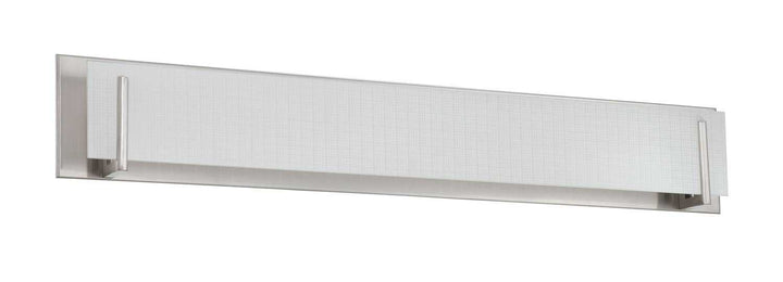 Aurora Seven Light Bath in Satin Nickel Kendal Canada