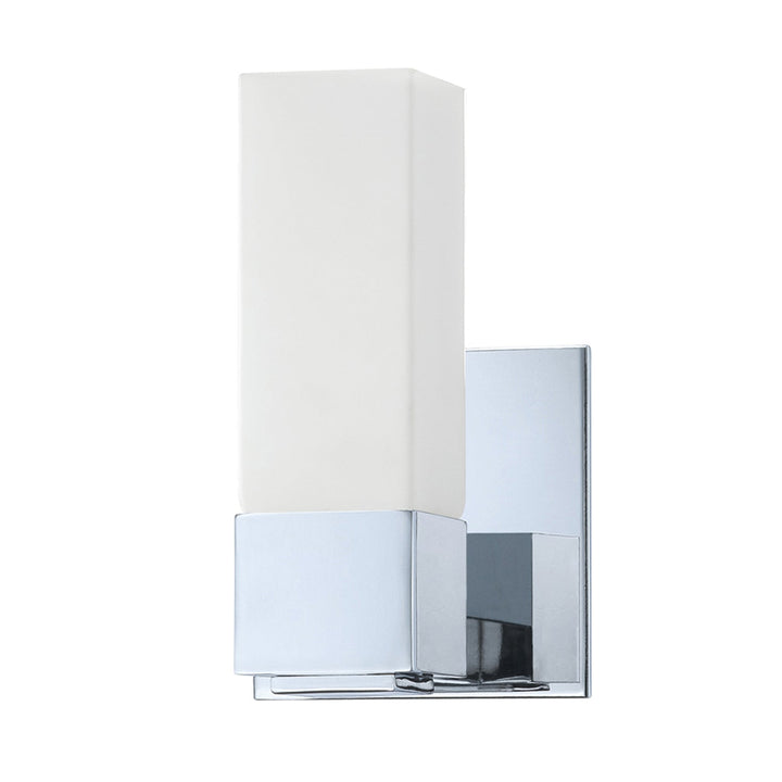 Madison One Light Bath Sconce in Chrome Kendal Canada