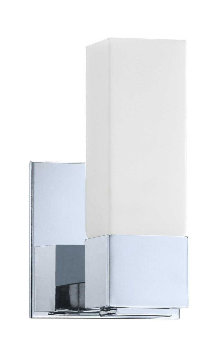 Madison One Light Bath Sconce in Chrome Kendal Canada