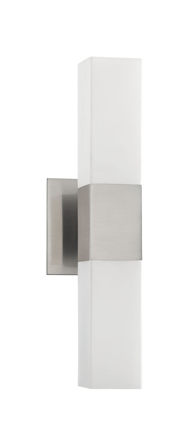 Madison Two Light Bath in Satin Nickel Kendal Canada