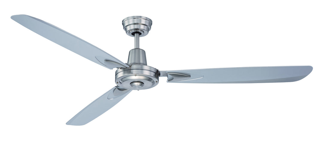 Velocity 58"Ceiling Fan in Brushed Polished Nickel - available from The Lighting Shoppe, trusted by Canadian homeowners