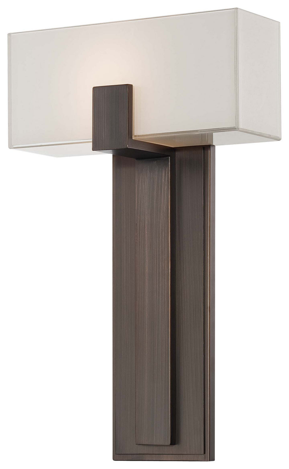 George Kovacs One Light Wall Sconce in Copper Bronze Patina - available from The Lighting Shoppe, trusted by Canadian homeowners