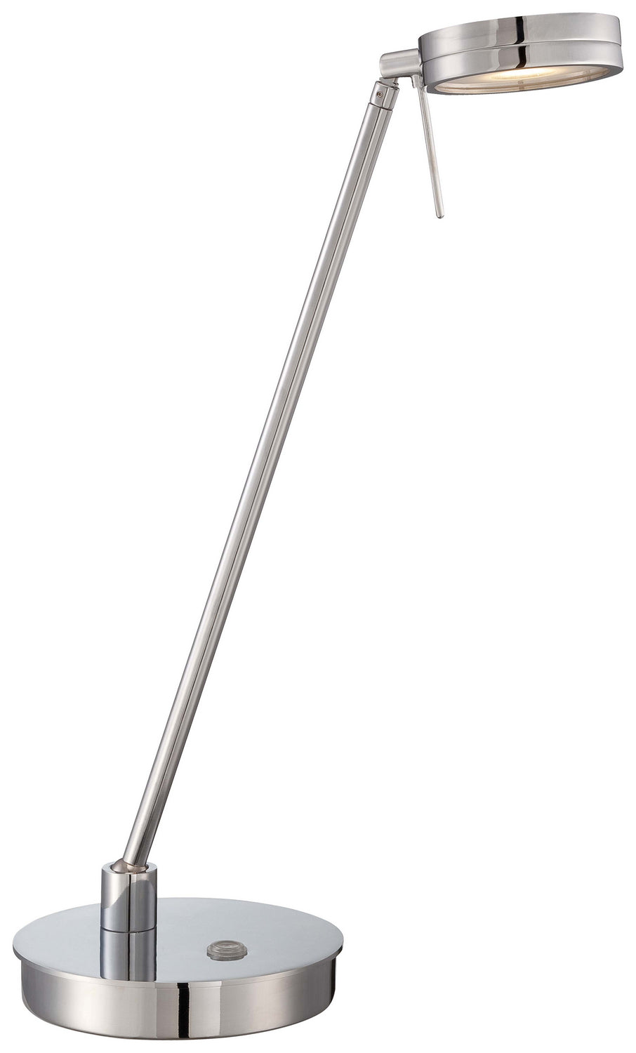 George's Reading Room LED Table Lamp in Chrome - available from The Lighting Shoppe, trusted by Canadian homeowners