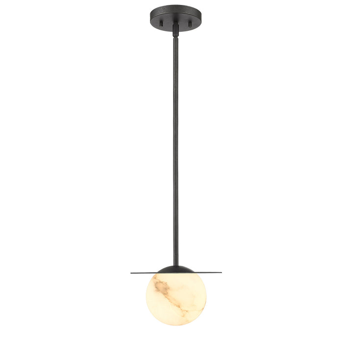 Amelia 1-Light Hand Carved Alabaster Mini-Pendant By Modition - available from The Lighting Shoppe, trusted by Canadian homeowners
