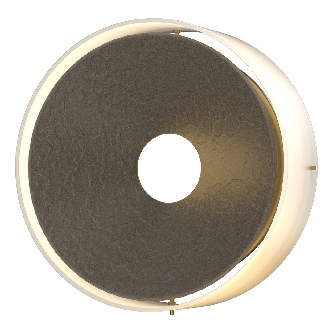 Hubbardton Forge Canada - 213310-SKT-07-GG0346 - Four Light Wall Sconce - Oculus - Dark Smoke