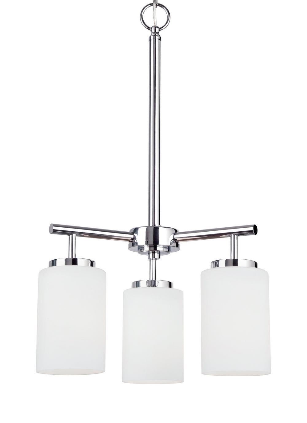 Generation Lighting Canada - 31160-05 - Three Light Chandelier - Oslo - Chrome