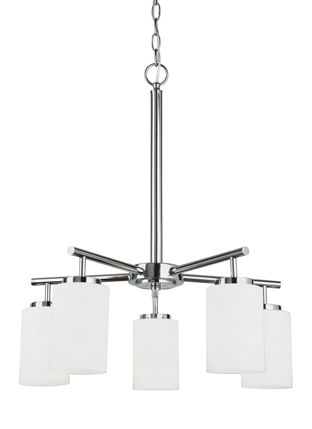 Generation Lighting Canada - 31161-05 - Five Light Chandelier - Oslo - Chrome