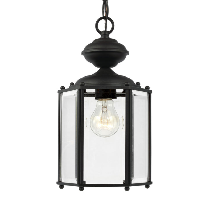 Generation Lighting Canada - 6008-12 - One Light Outdoor Semi-Flush Convertible Pendant - Classico - Black
