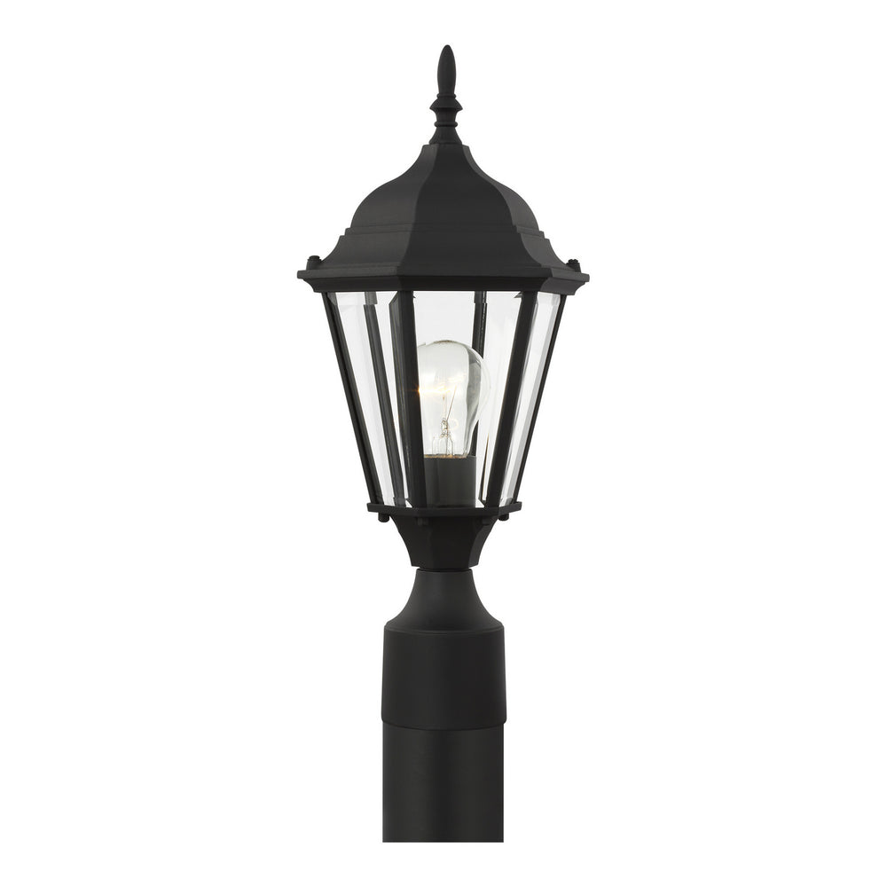 Generation Lighting Canada - 82938-12 - One Light Outdoor Post Lantern - Bakersville - Black