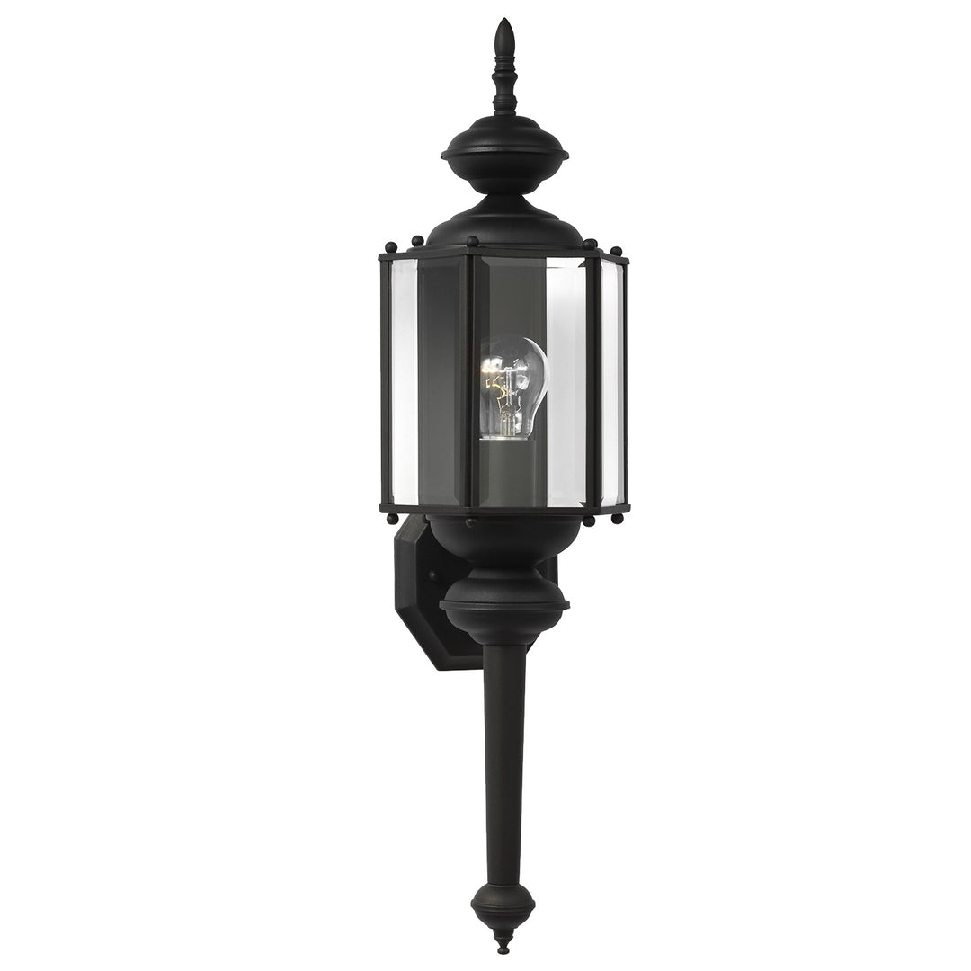 Generation Lighting Canada - 8510-12 - One Light Outdoor Wall Lantern - Classico - Black