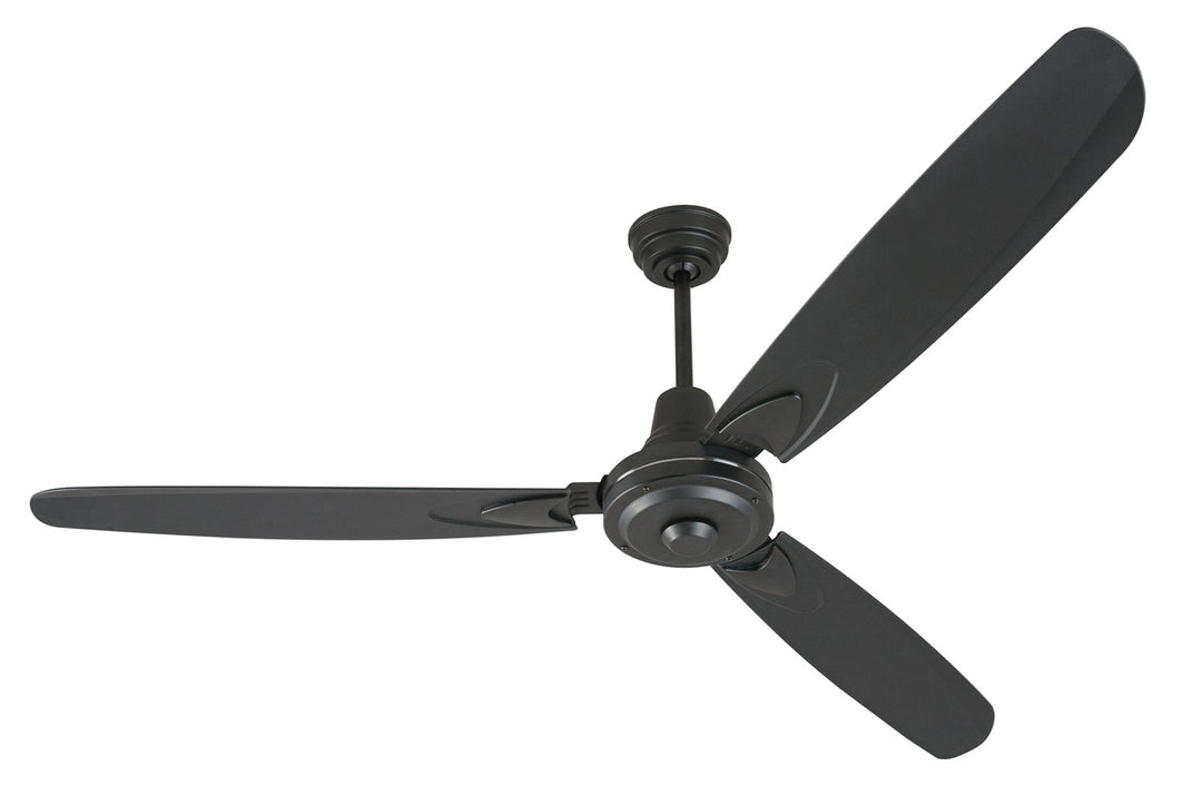 Velocity 58"Ceiling Fan in Flat Black - available from The Lighting Shoppe, trusted by Canadian homeowners