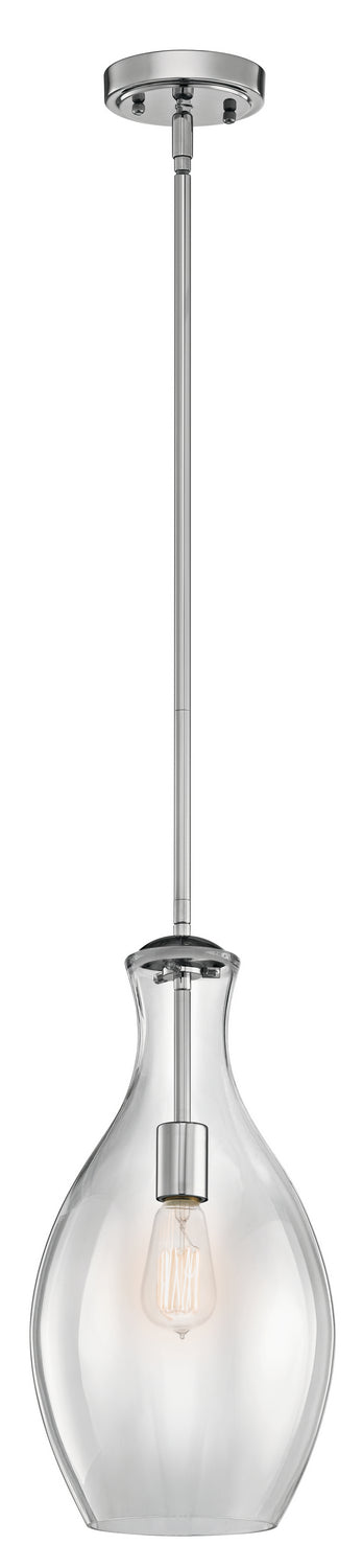 Kichler Canada - 42047CH - One Light Pendant - Everly - Chrome