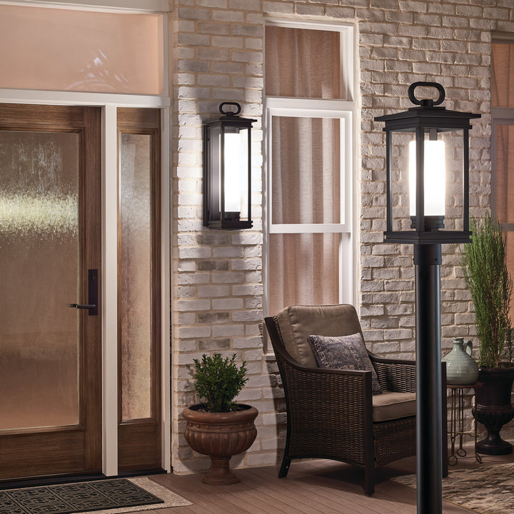 Kichler Canada - 49478RZ - One Light Outdoor Post Mount - South Hope - Rubbed Bronze