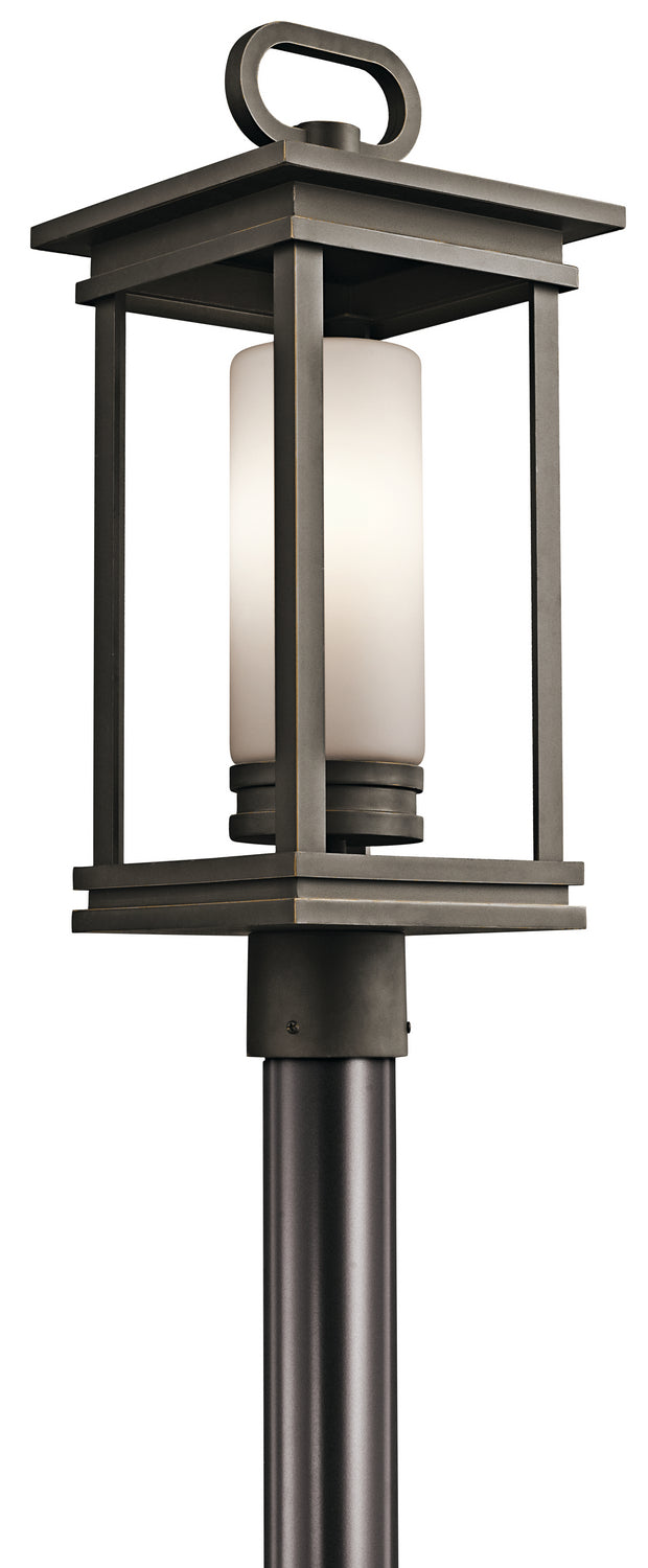 Kichler Canada - 49478RZ - One Light Outdoor Post Mount - South Hope - Rubbed Bronze