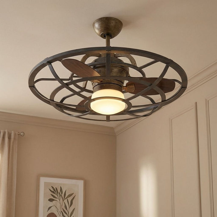 Savoy House - 26-9536-FD-196 - LED Fan D'Lier - Alsace - Reclaimed Wood