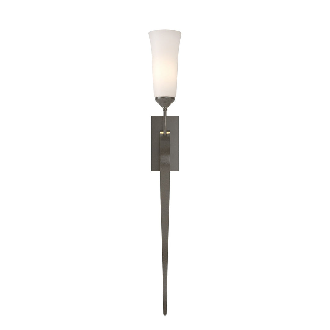 Hubbardton Forge Canada - 204529-SKT-07-GG0350 - One Light Wall Sconce - Sweeping Taper - Dark Smoke
