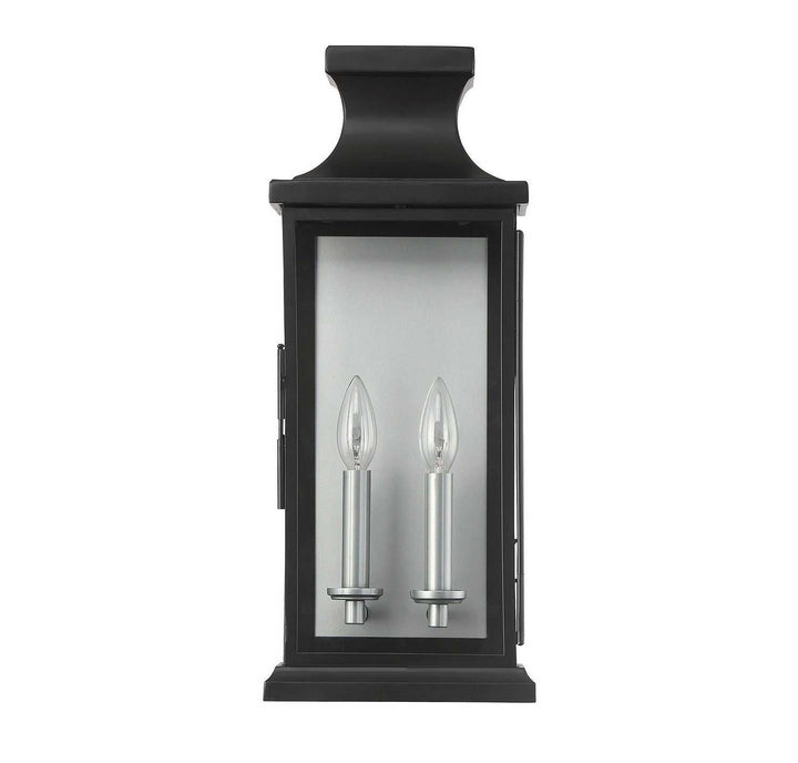 Savoy House - 5-5911-BK - Two Light Wall Lantern - Brooke - Black