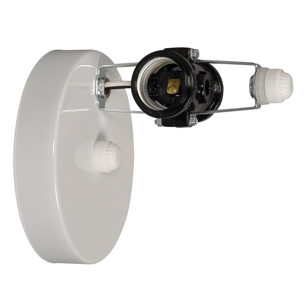 Two Light Vanity Light in White - available from The Lighting Shoppe, trusted by Canadian homeowners