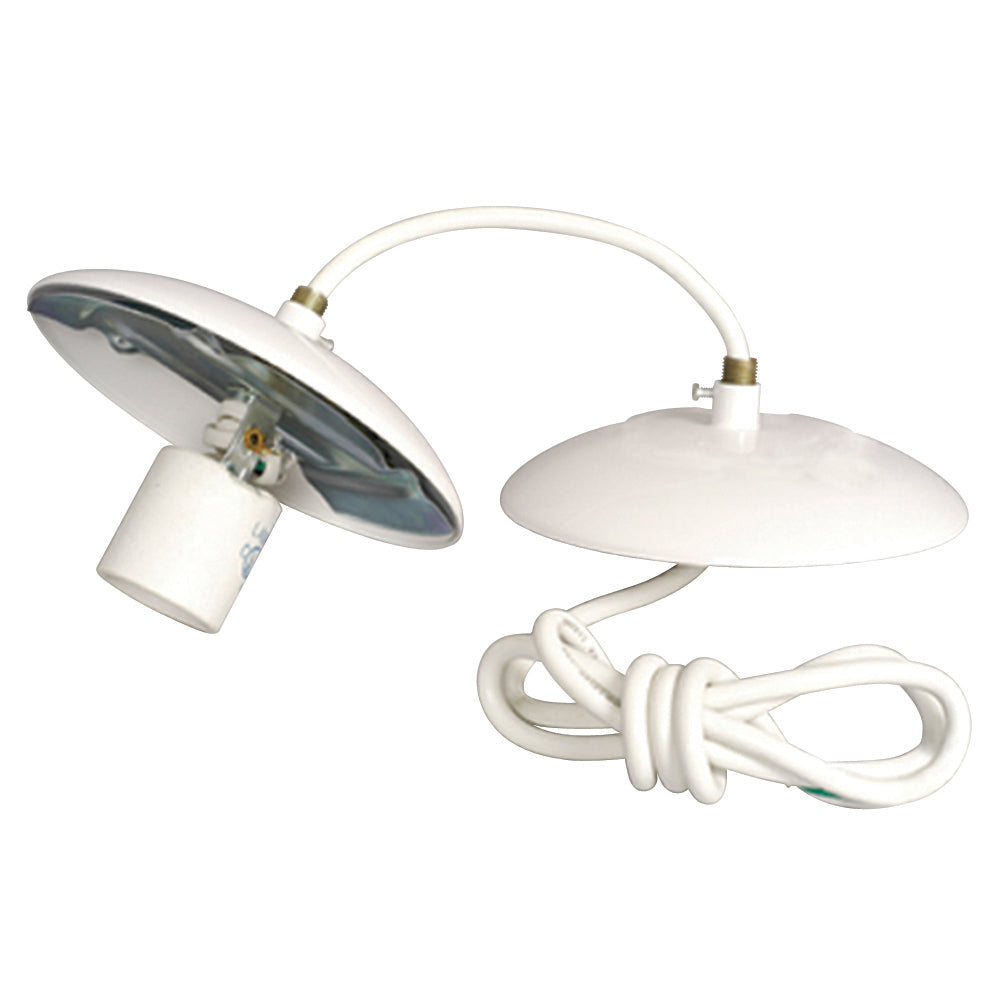 Bulk Holder & Glass Pack Holder with Cord in White - available from The Lighting Shoppe, trusted by Canadian homeowners