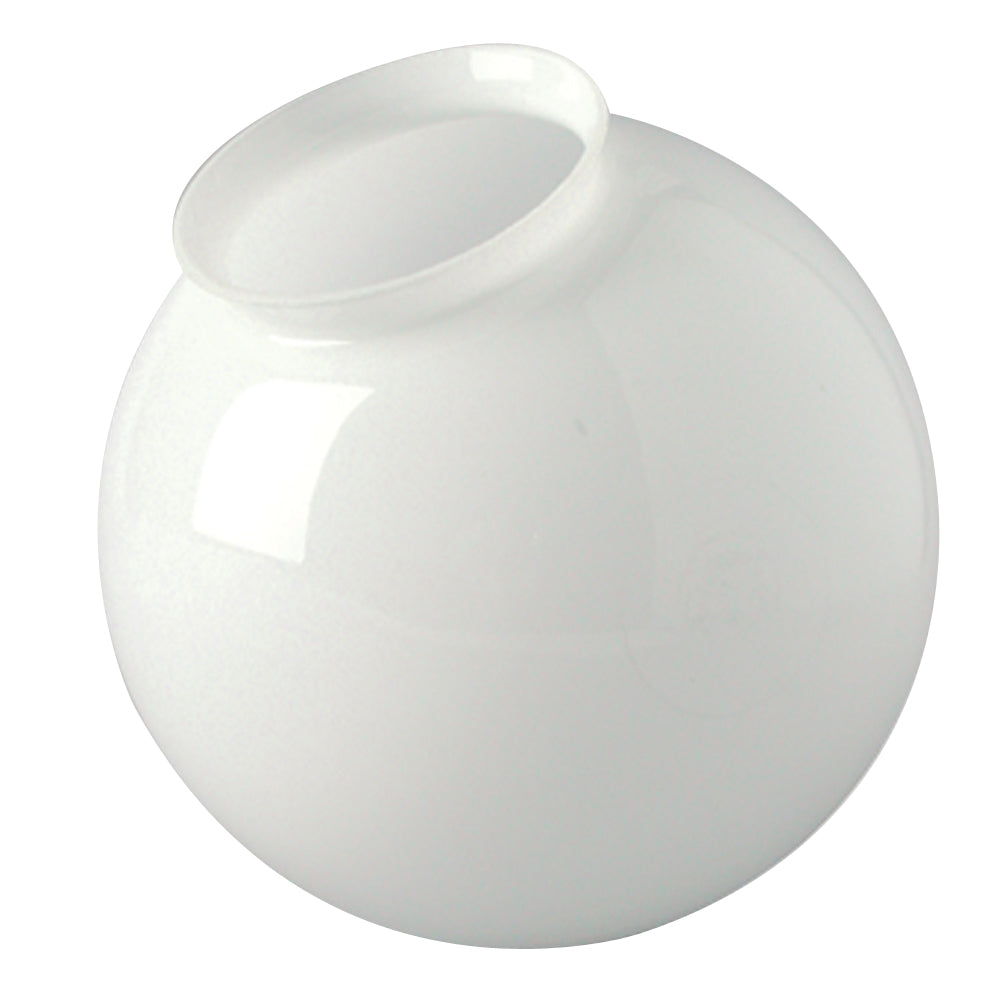 Bulk Holder & Glass Pack 6`` White Glass in White - available from The Lighting Shoppe, trusted by Canadian homeowners
