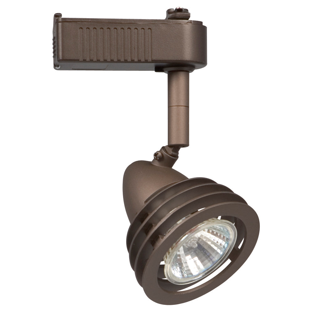 Track Lighting One Light Track Light in Bronze - available from The Lighting Shoppe, trusted by Canadian homeowners