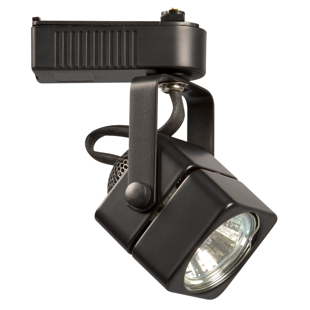 Track Lighting One Light Track Light in Black - available from The Lighting Shoppe, trusted by Canadian homeowners