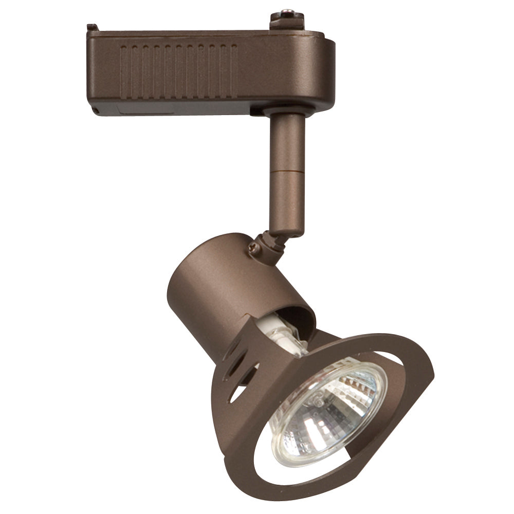 Track Lighting One Light Track Light in Bronze - available from The Lighting Shoppe, trusted by Canadian homeowners