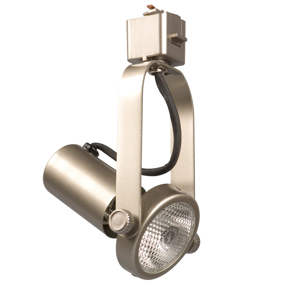 Gimbal One Light Track Light in Pewter - available from The Lighting Shoppe, trusted by Canadian homeowners