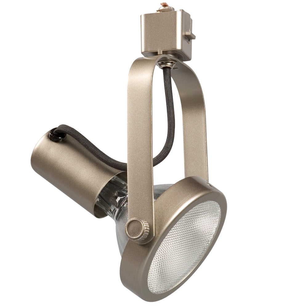 Gimbal One Light Track Light in Pewter - available from The Lighting Shoppe, trusted by Canadian homeowners