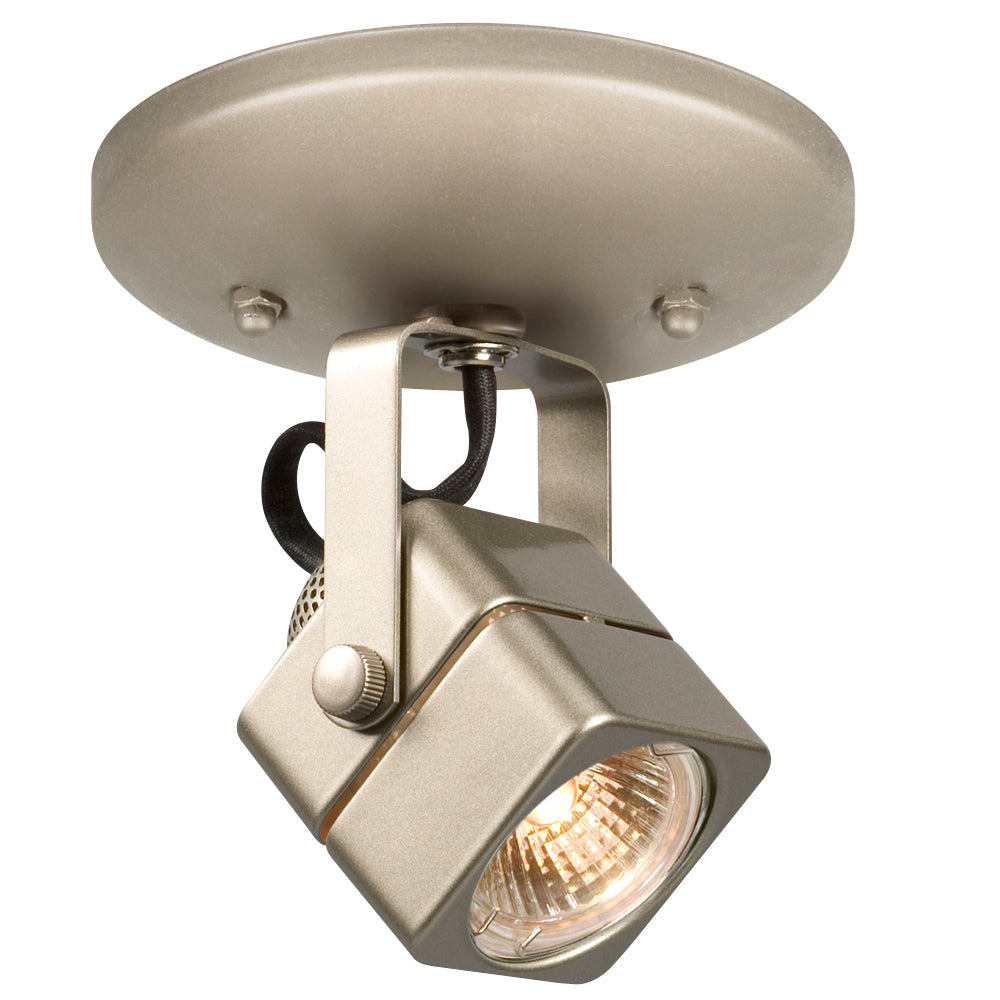Track Lighting One Light Monopoint in Pewter - available from The Lighting Shoppe, trusted by Canadian homeowners