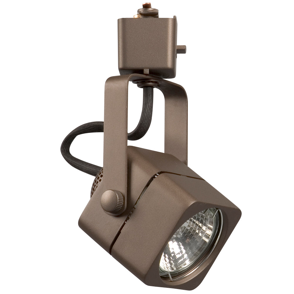 Track Lighting One Light Track Light in Bronze - available from The Lighting Shoppe, trusted by Canadian homeowners