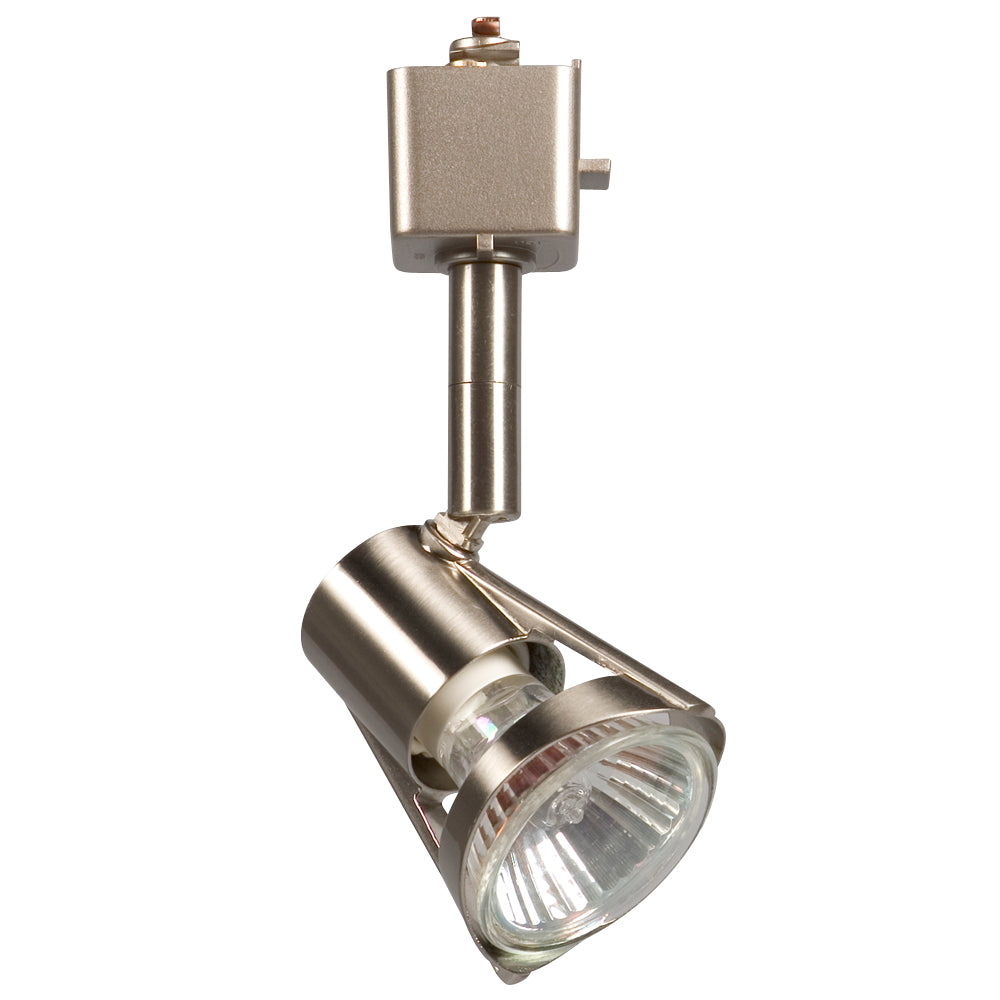 Track Lighting One Light Track Light in Brushed Nickel - available from The Lighting Shoppe, trusted by Canadian homeowners