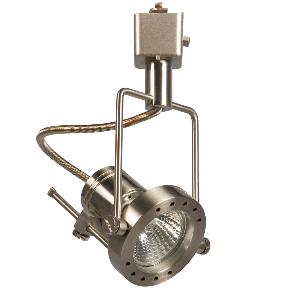 Track Lighting One Light Track Light in Brushed Nickel - available from The Lighting Shoppe, trusted by Canadian homeowners