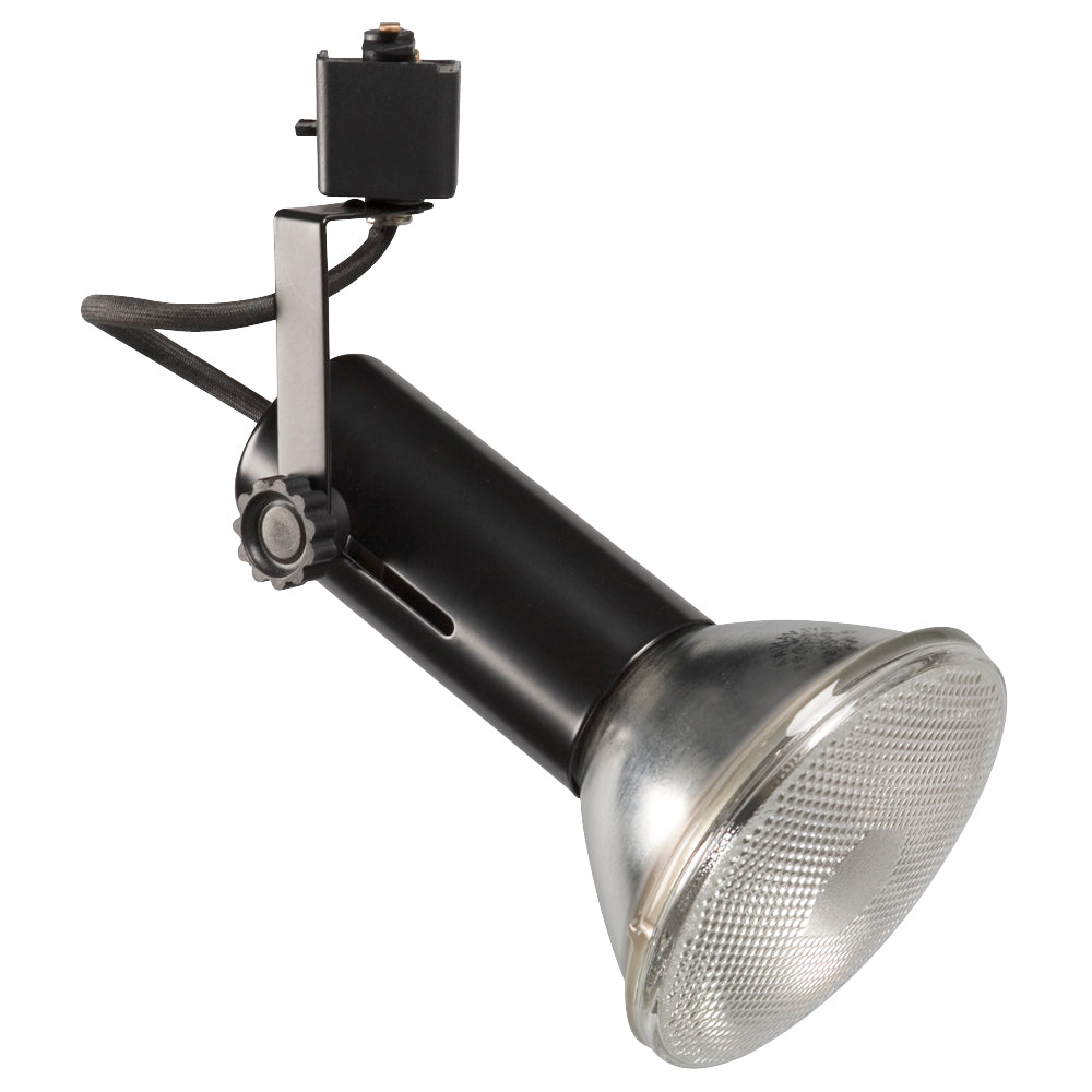 Track Lighting Adjustable Cylinder in Black - available from The Lighting Shoppe, trusted by Canadian homeowners