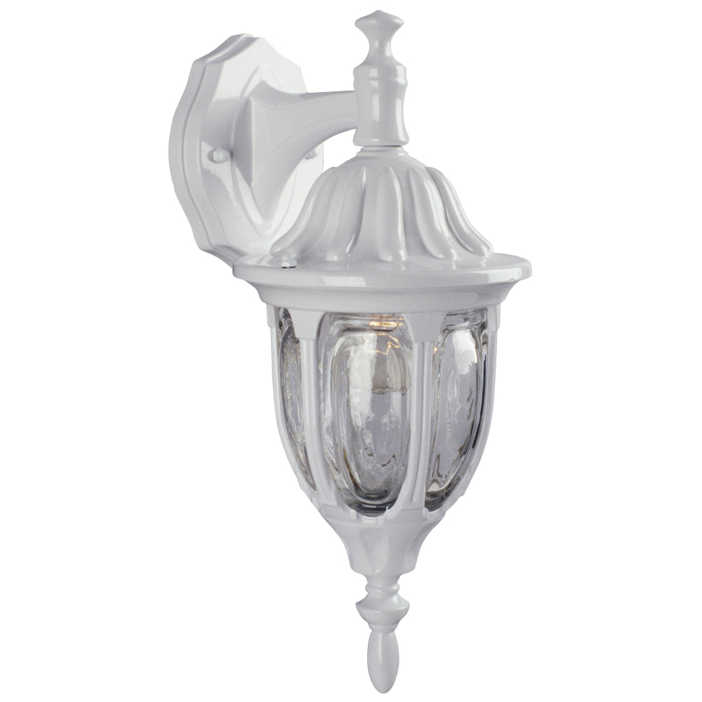 One Light Lantern in White - available from The Lighting Shoppe, trusted by Canadian homeowners