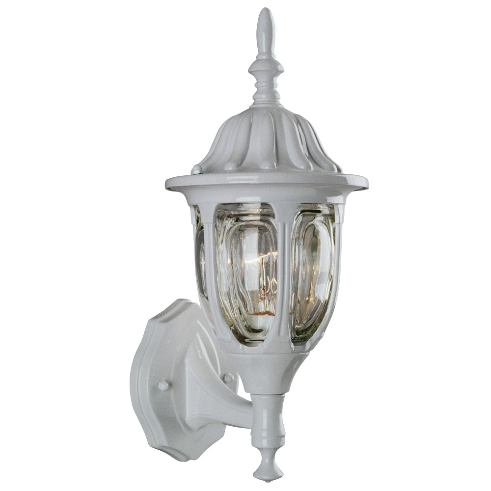 One Light Lantern in White - available from The Lighting Shoppe, trusted by Canadian homeowners