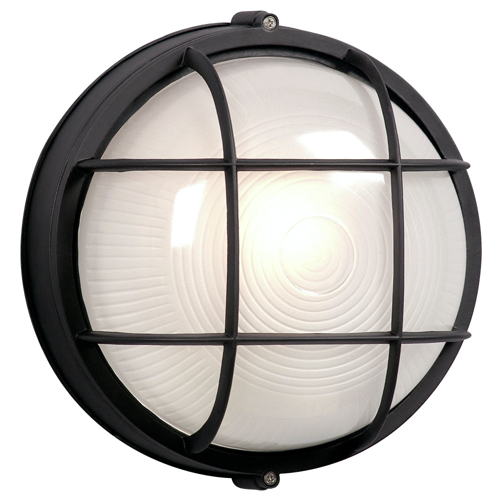 Marine Light Black One Light Marine Light in Black - available from The Lighting Shoppe, trusted by Canadian homeowners