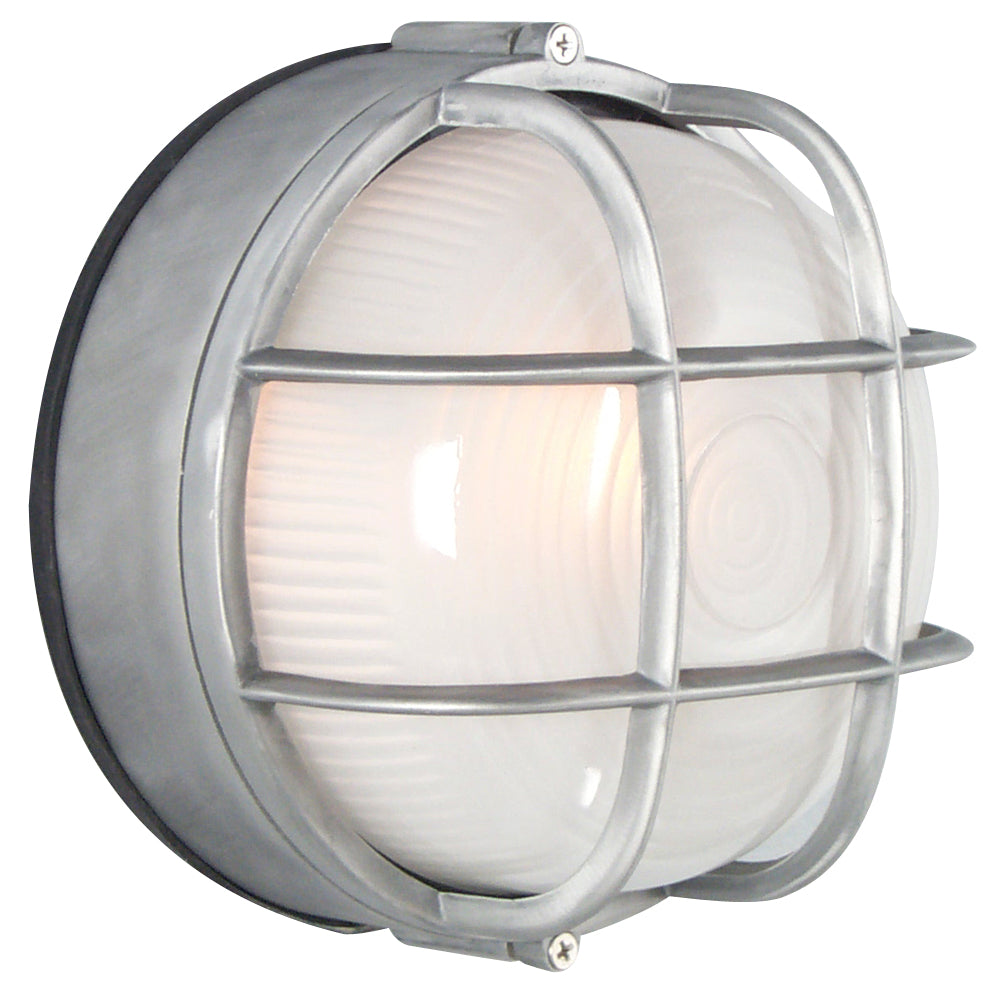 Marine Light Satin Aluminum One Light Marine Light in Satin Aluminum - available from The Lighting Shoppe, trusted by Canadian homeowners