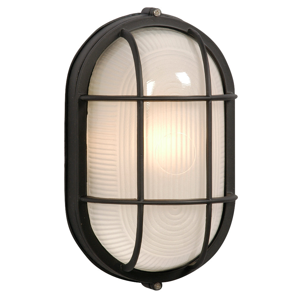 Marine Light Black One Light Marine Light in Black - available from The Lighting Shoppe, trusted by Canadian homeowners